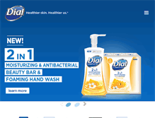 Tablet Screenshot of dialsoap.com
